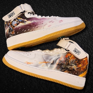 Custom / Handpainted Sneakers/ Custom-made League of Legends sneakers