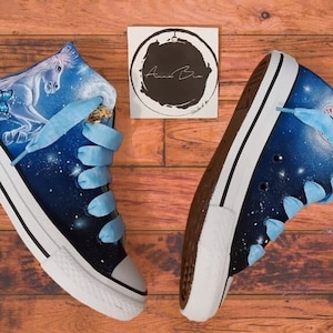 Custom / Handpainted Shoes/ Unicorn / Converse / All Star / Handpainted Shoes / Custom-made Sneakers / Unique