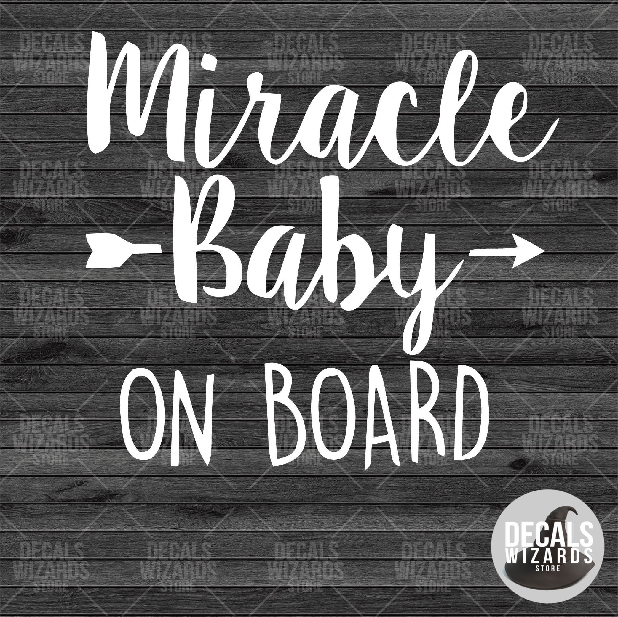 Funny Baby On Board Decal For Car Baby On Board Car Sticker Etsy
