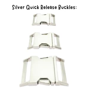 Add On - Quick Release Buckle - Silver, Black or Gold