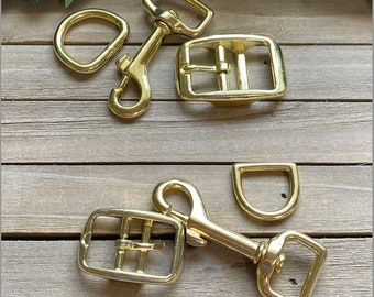 Hardware Upgrade - Messing - Gold - Halsband & Leine