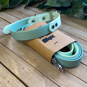 Two-Tone Biothane Collar and Leash Combo