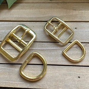 Hardware Upgrade - Gold - Brass Collar Buckle