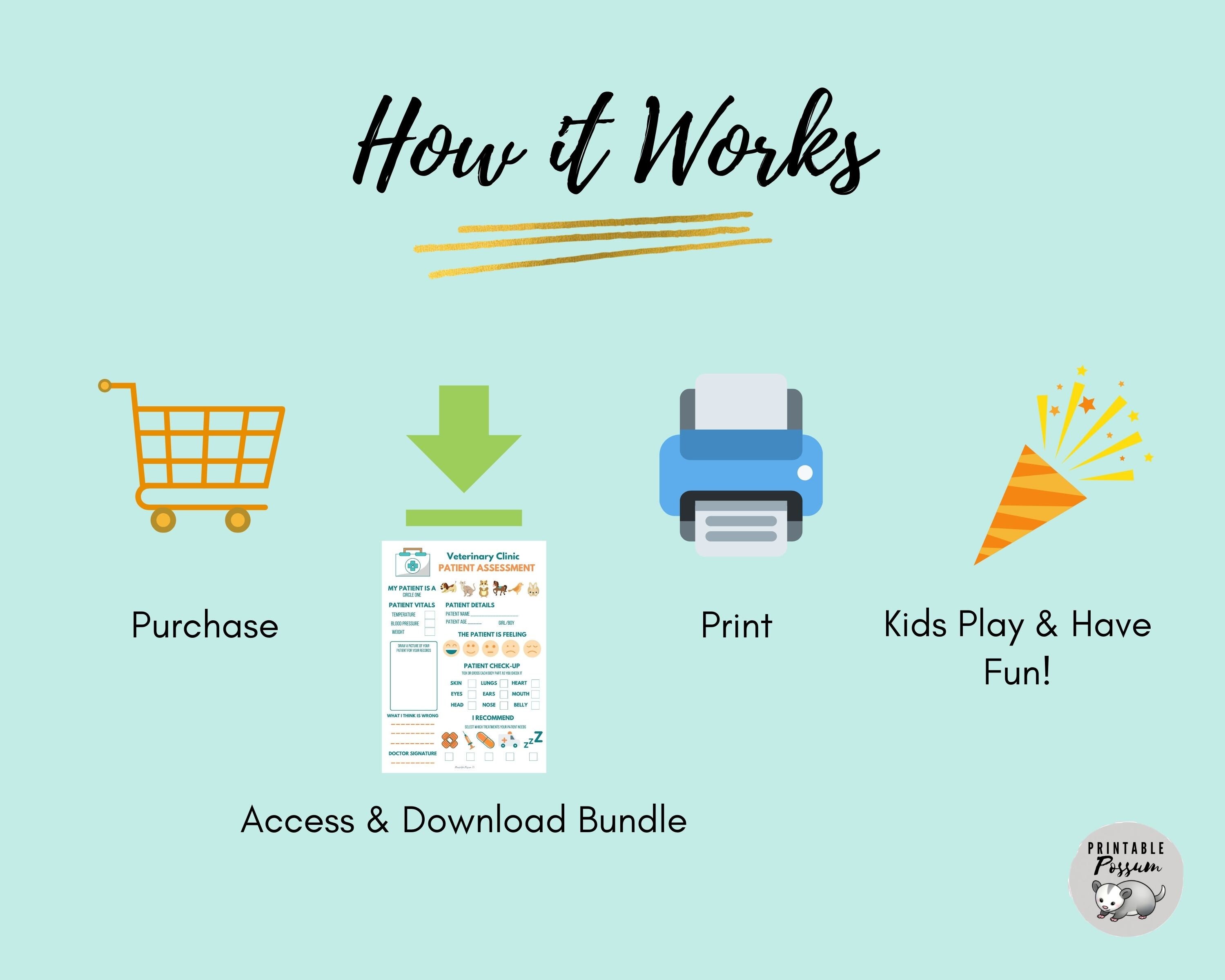 Ultimate Veterinarian Pretend Play Printable Pretend Play - Etsy