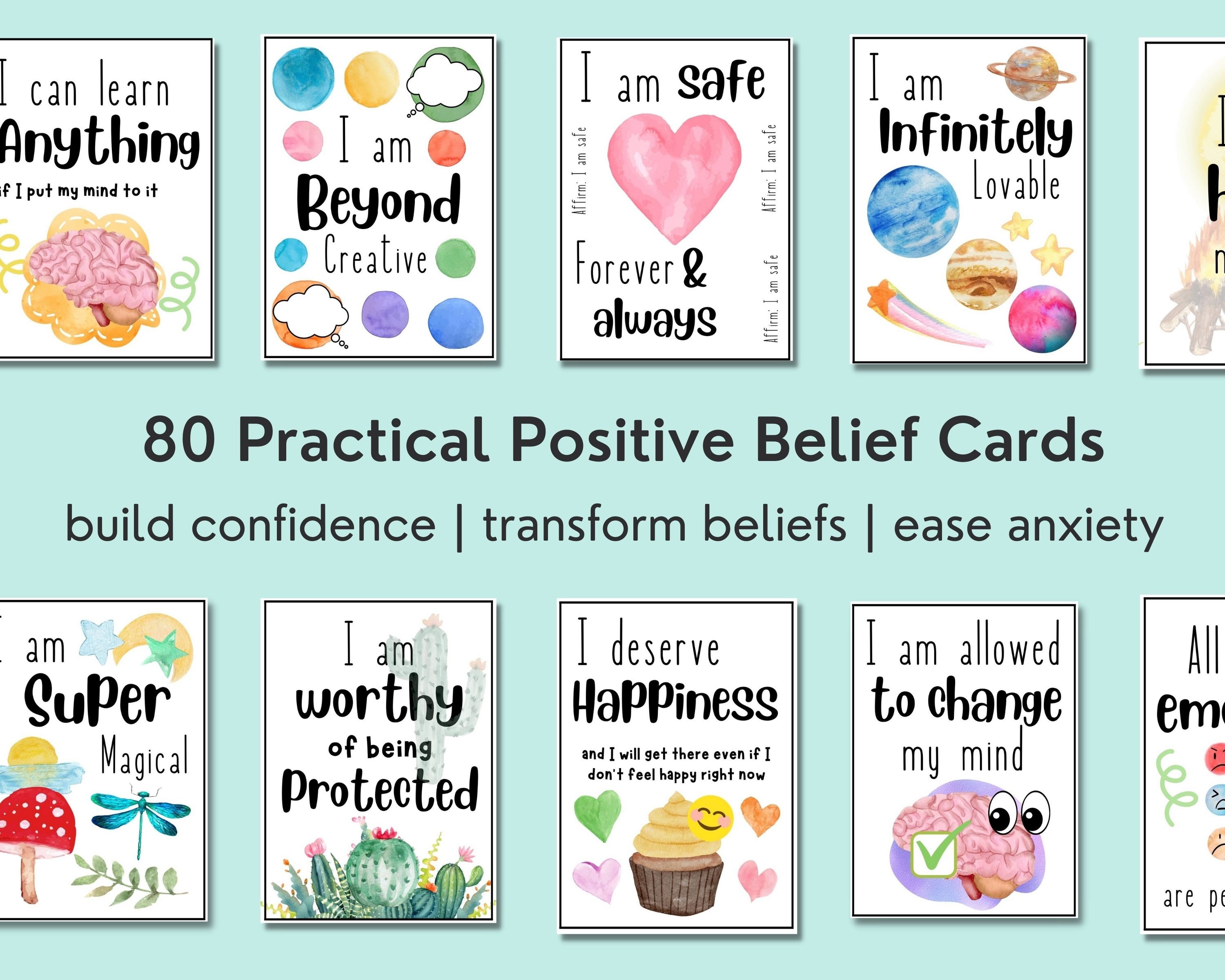 emdr-cognition-cards-for-kids-positive-belief-cards-emdr-etsy