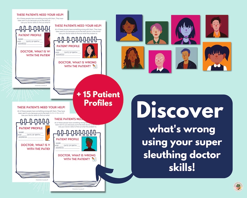 Pretend Play Doctor Printables Doctor Dramatic Play Set - Etsy