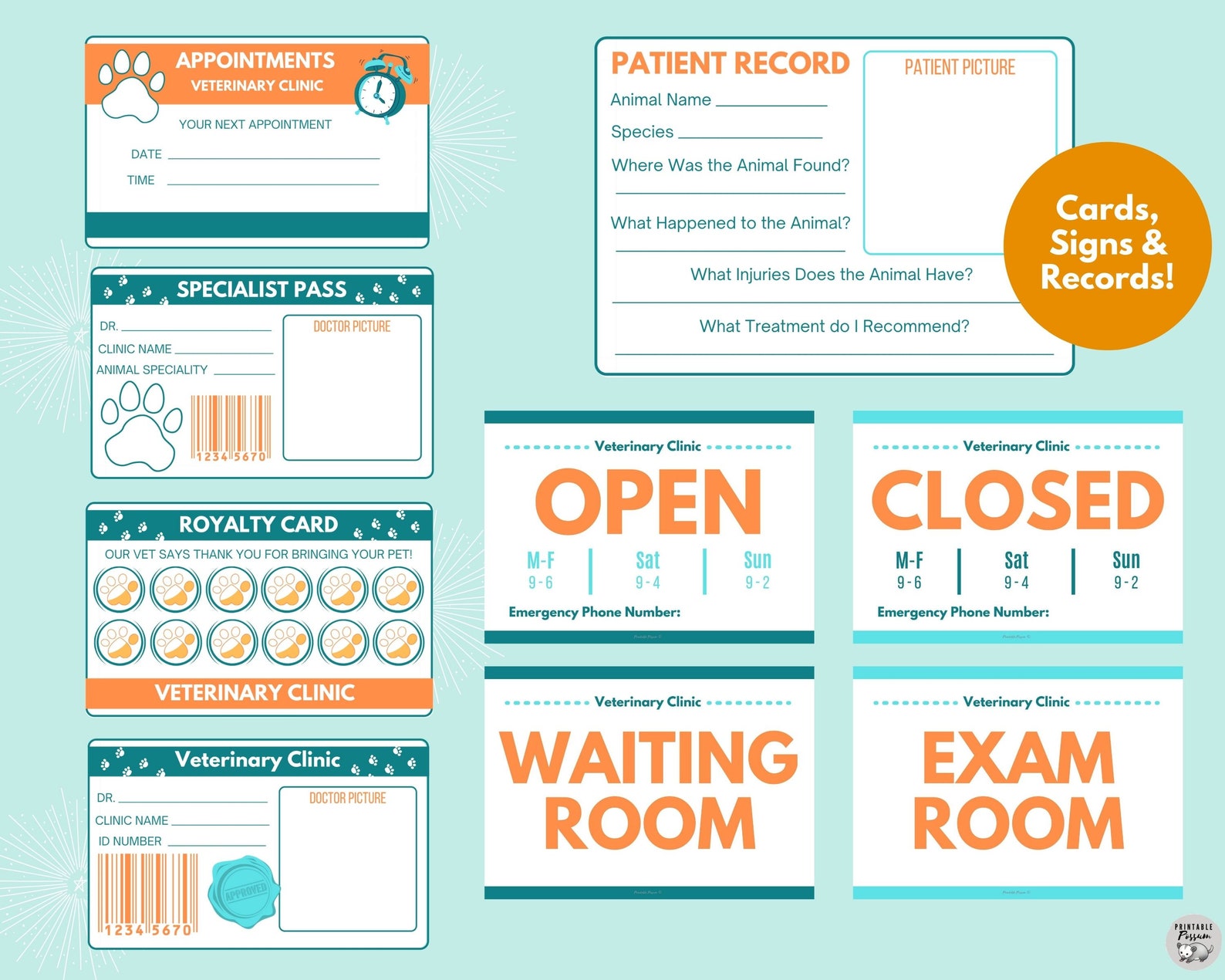 Ultimate Veterinarian Pretend Play Printable Pretend Play - Etsy