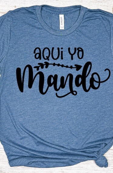 Spanish Humor T-shirt Mando Funny Spanish T-shirt Funny - Etsy