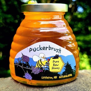 Wildflower Honey - 7/8 pound pure raw wildflower honey - raw honey - honey - pure honey - pure - raw - wildflower honey - wildflower