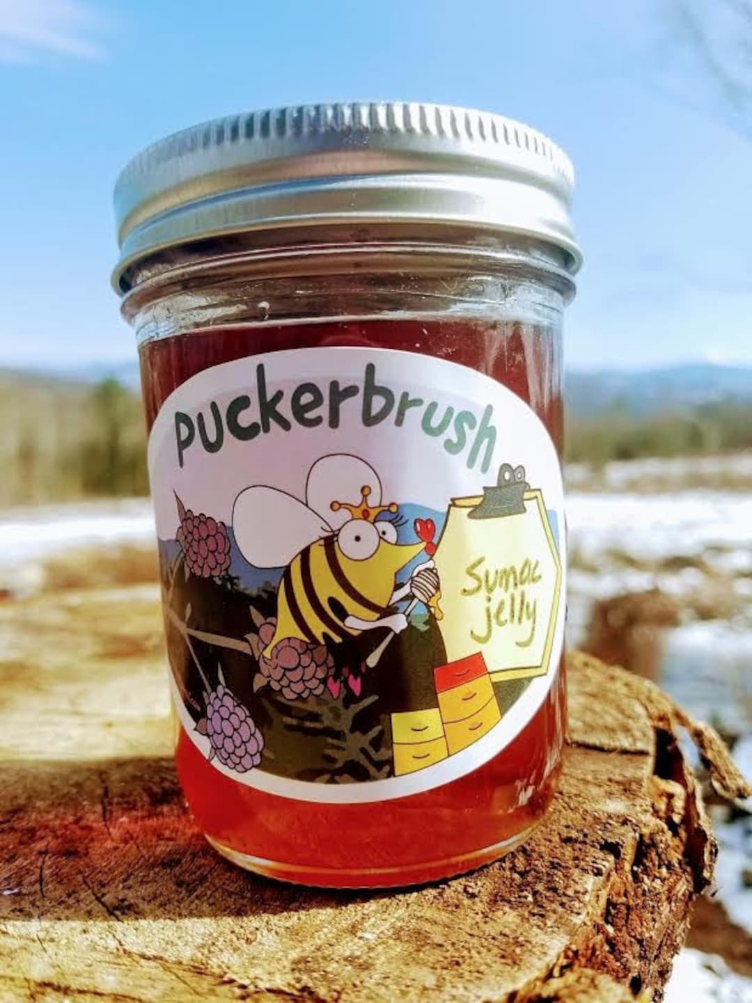 Sumac Jelly 8 Ounce Jar Homemade Jam Jam Jelly Gift Homemade Jelly Hand