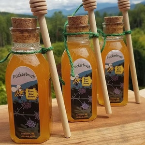 Elderberry Honey - 1/2 pound pure raw elderberry honey - elderberry - honey - raw honey - raw - pure honey - pure - half pound