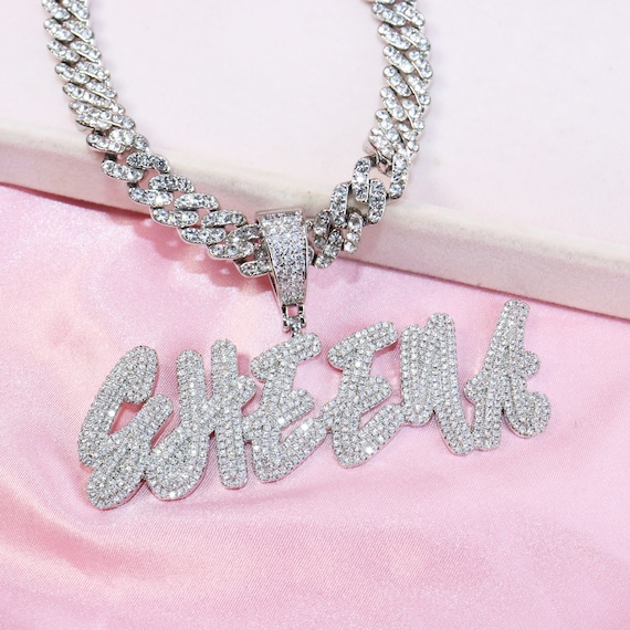 Custom Cuban Chain Double Cursive 