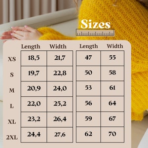 mohair crochet oversized open front cardigan, balloon sleeves chunky cardigan, yellow wool cardigan, textured knitted colorful cardigan image 6