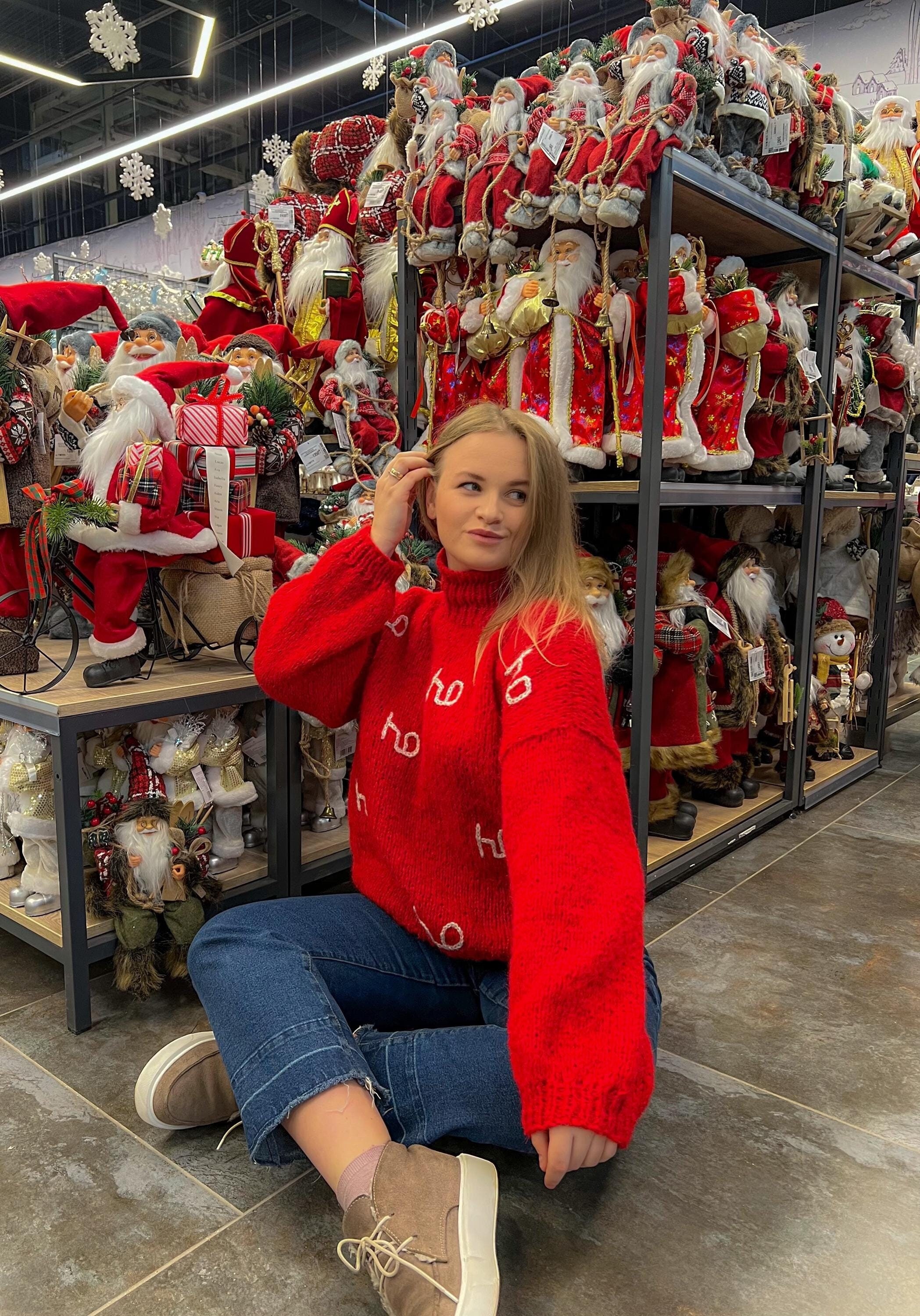 Maglione Natalizio Donna – Divertente Con Motivi Festivi, Caldo E Morbido, Taglio Classico, Per Feste E Inverno 2025