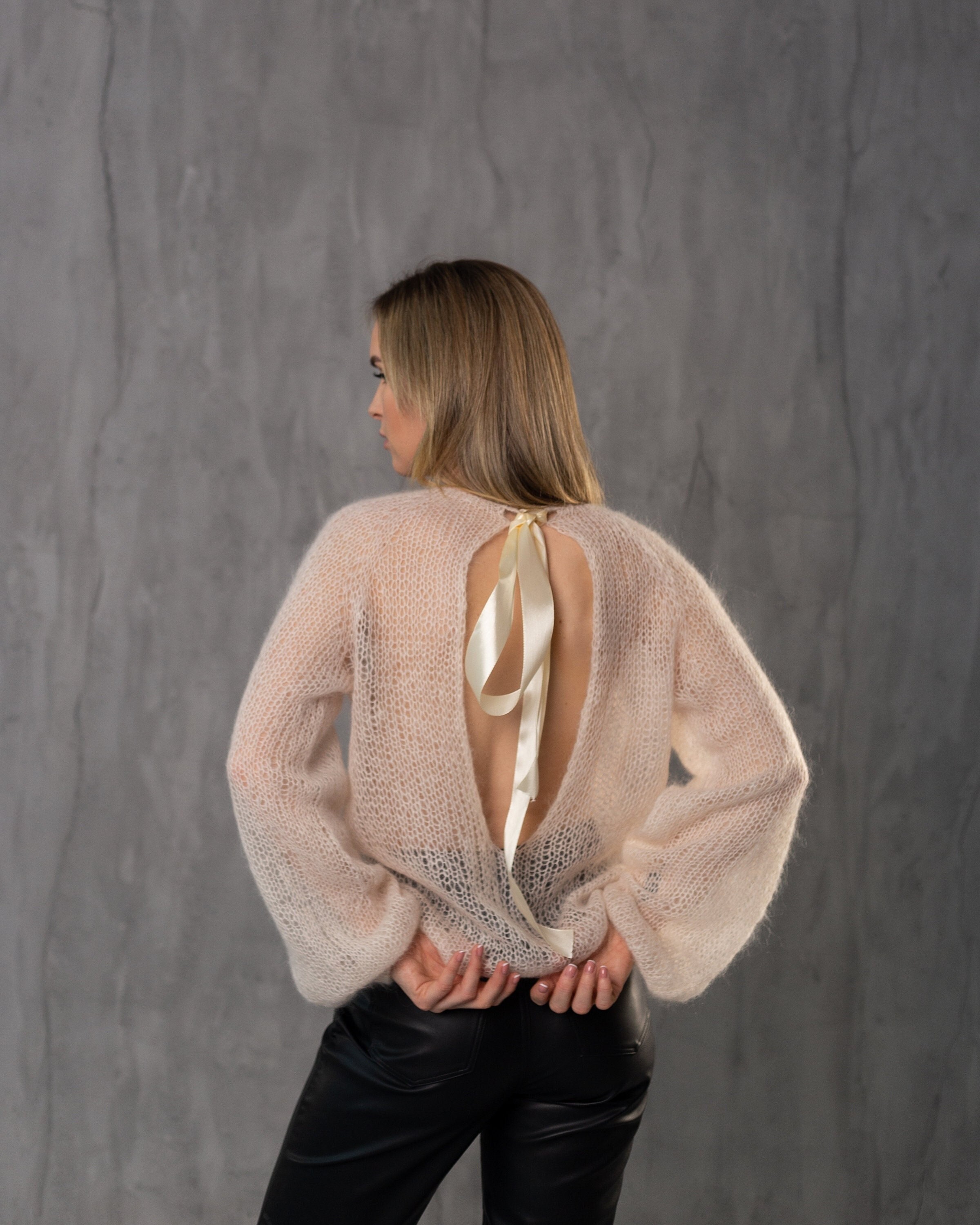 Trui open rug Nederland - Main Image