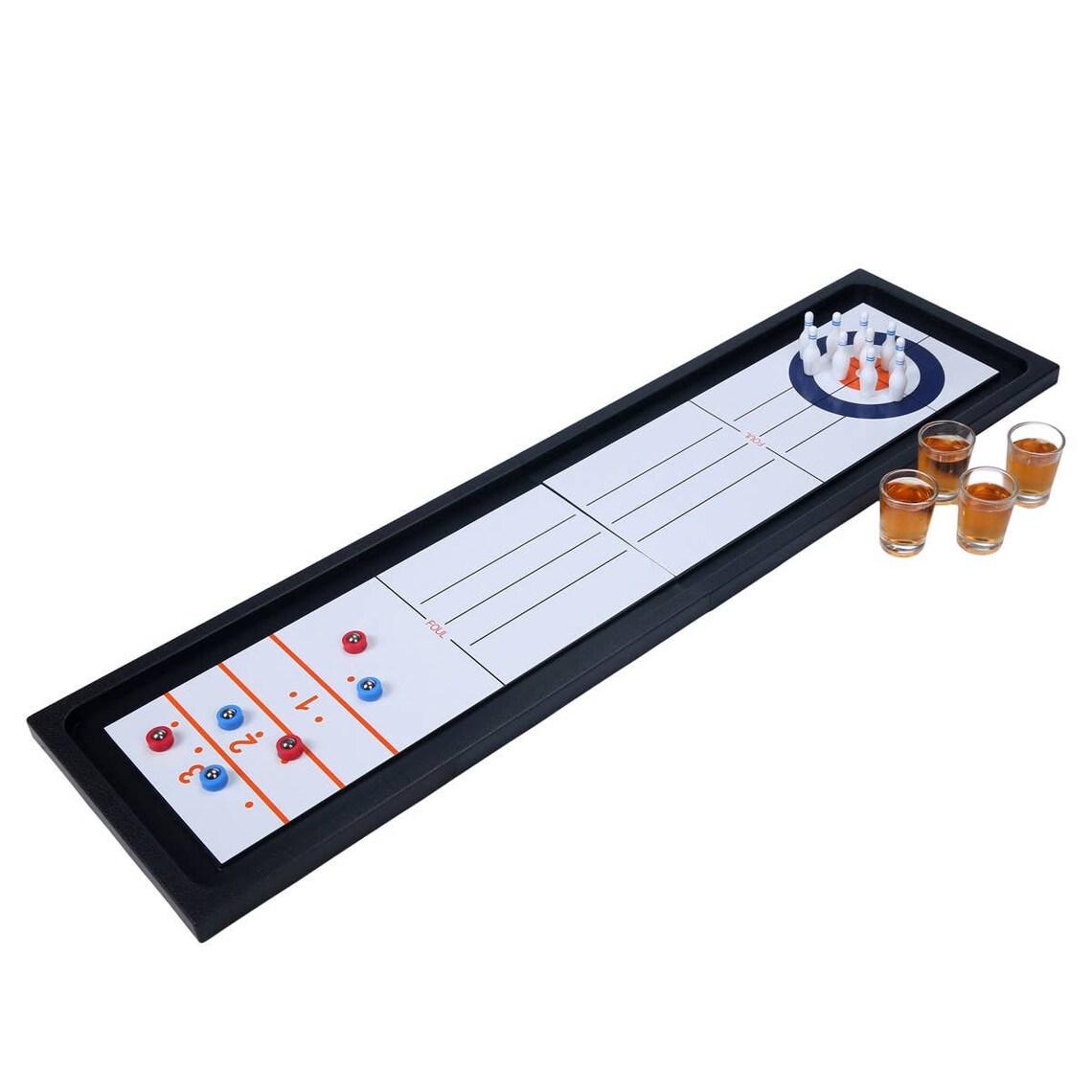 Bowling Shuffle Game Shuffle Board Drinking Game Party Etsy