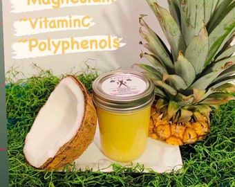 9オンス〜ピナコラーダ入りワイルドクラフトシーモスジェル