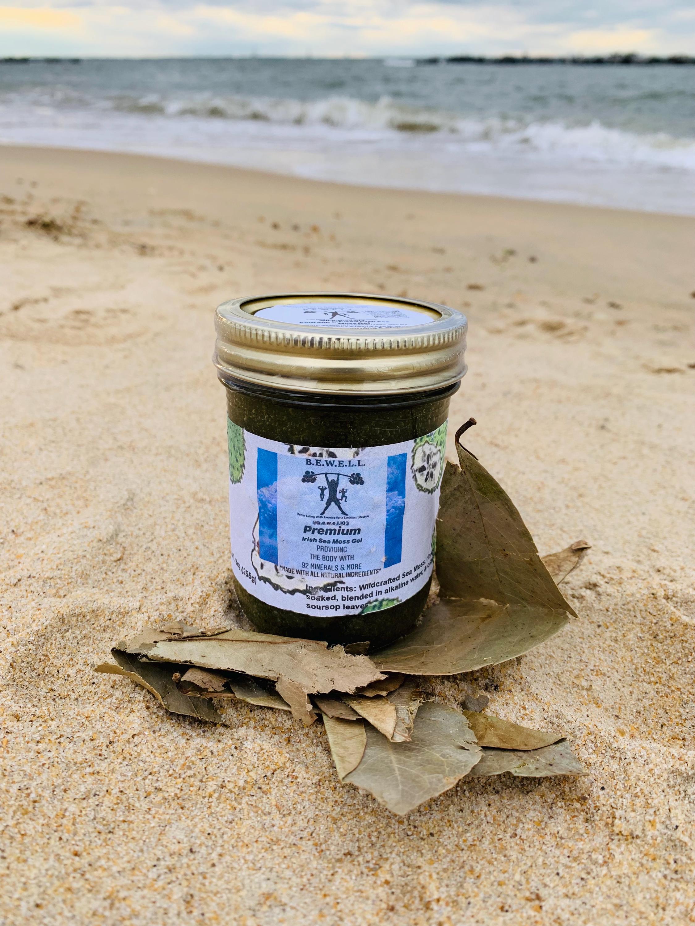 9oz- SourSop Leaf infused Sea Moss Gel