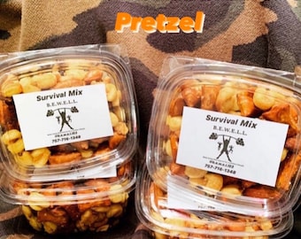 16oz- Survival Mix with  Sesame Seed Sticks