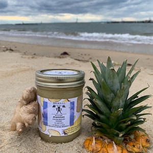 9oz~ Pineapple Ginger Infused Wildcrafted Sea Moss Gel