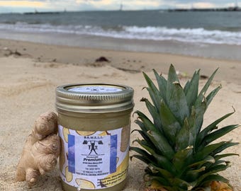 9oz~ Pineapple Ginger Infused Wildcrafted Sea Moss Gel