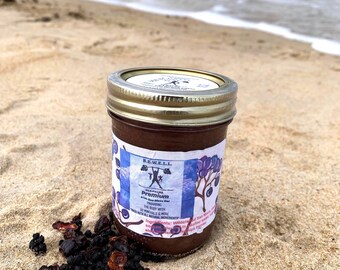 9oz- Elderberry & Rosehip infused Wildcrafted Sea Moss Gel
