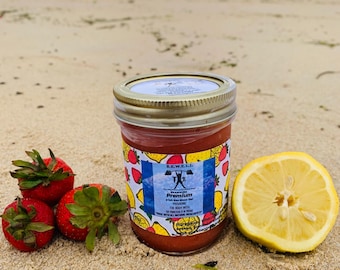 9oz~ Strawberry Lemonade infused Wildcrafted Sea Moss Gel
