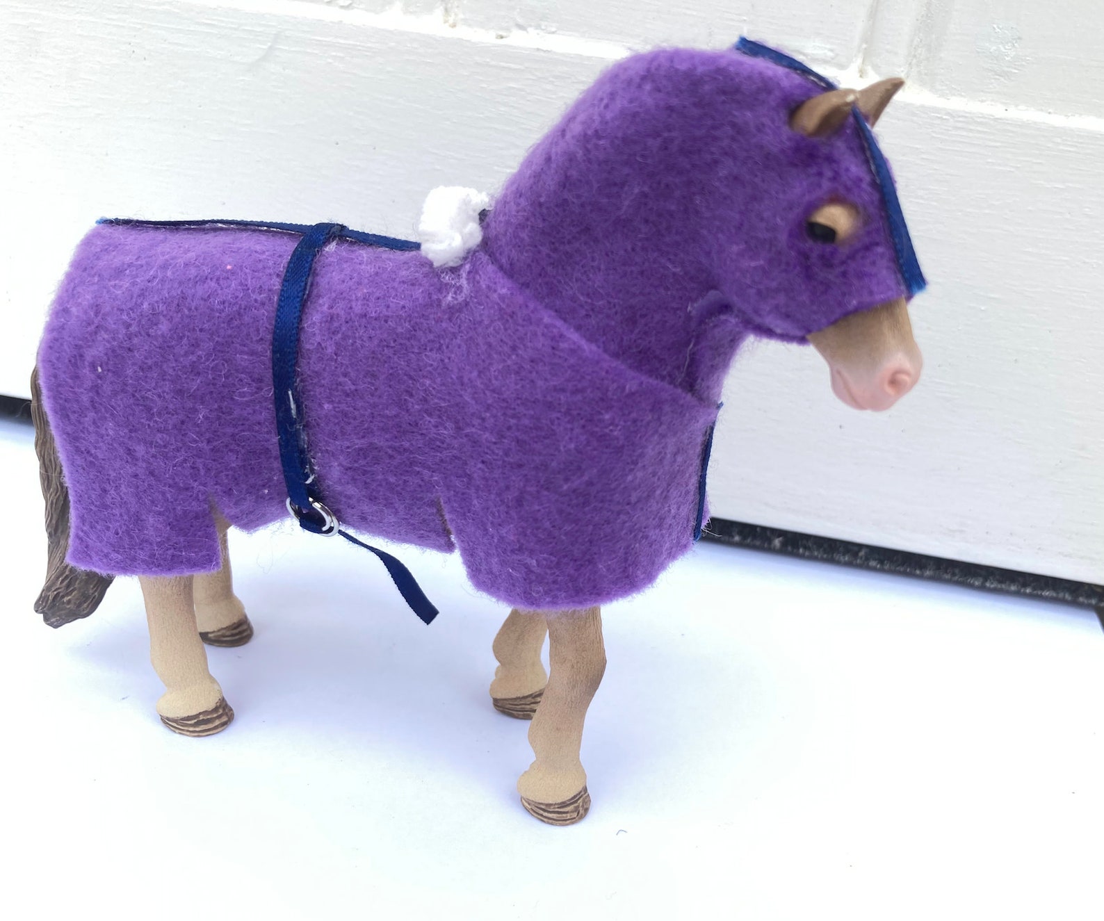 Schleich horse rug with hood Etsy