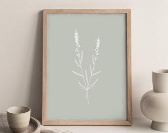 wildflowers line art | botanical art | digital art | instant download | printable art | home decor | line art | floral line art | flowers