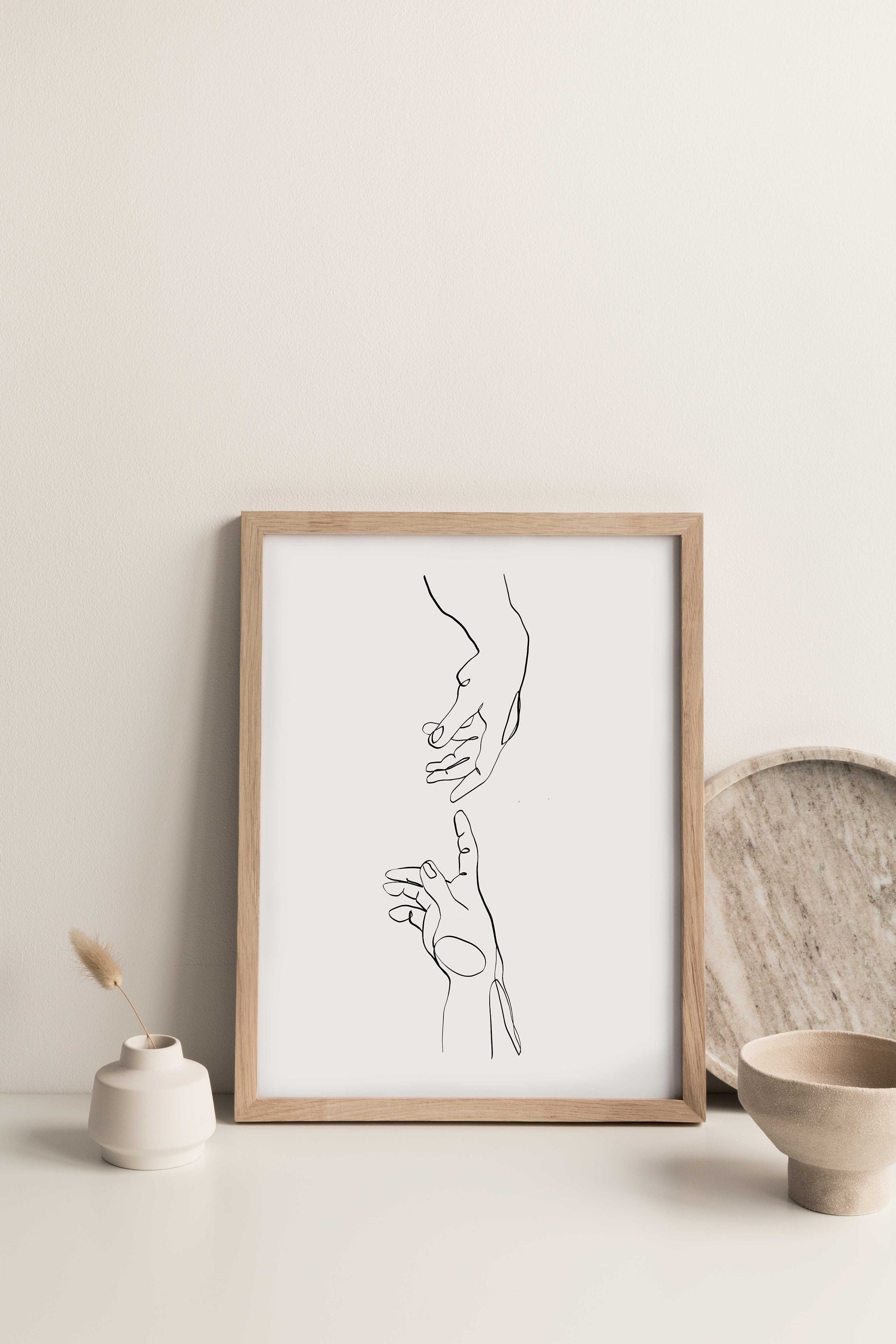Blush Collection Set of 6 Prints Digital Art Instant Download Printable ...