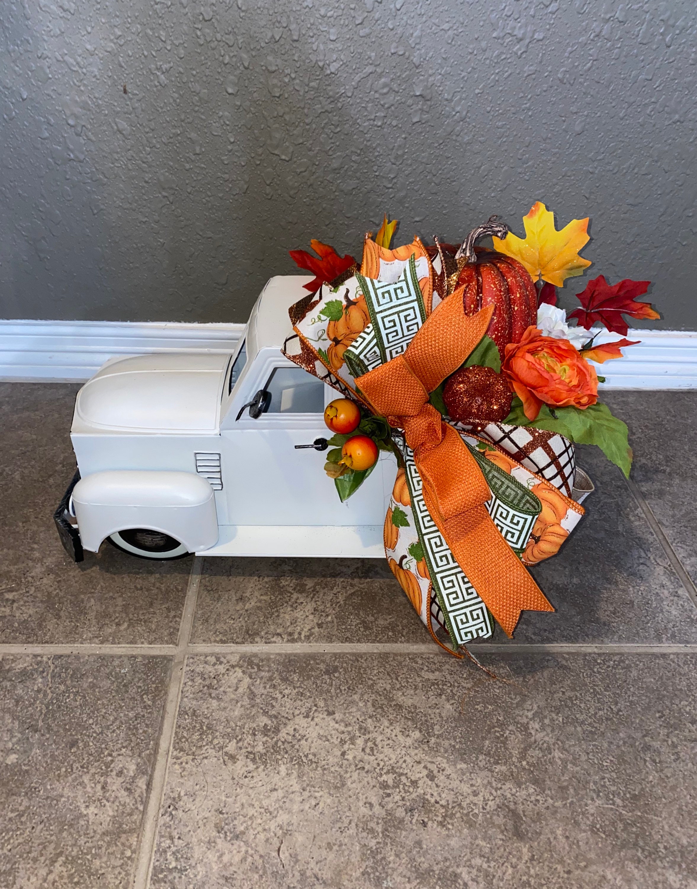 Truck Decor, Truck Centerpiece, Fall Decor, Autumn Decor, Harvest Decor