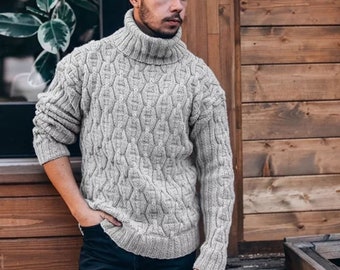 wool knit sweater mens