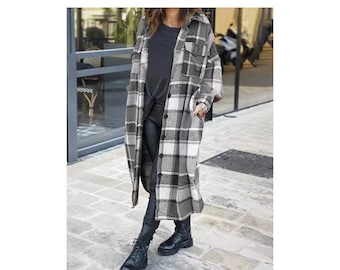 flannel coat mens