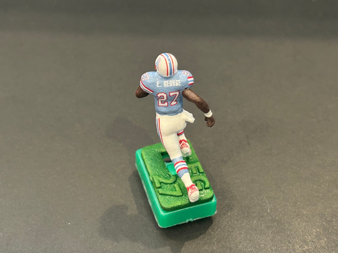 Electric Football Player Eddie Tennessee Oilers Etsy