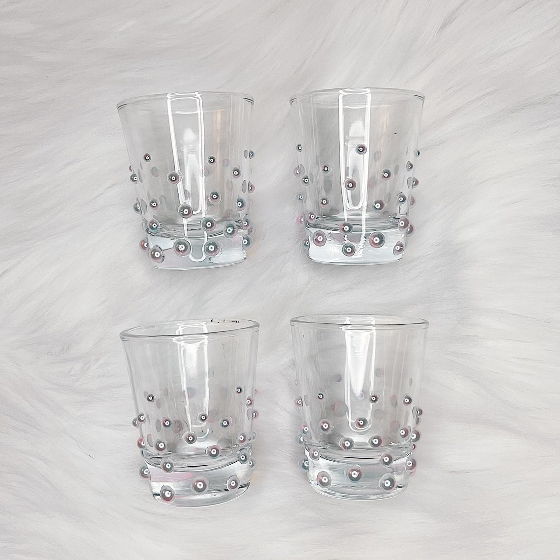 Cotton Candy Shot Glass Set Etsy