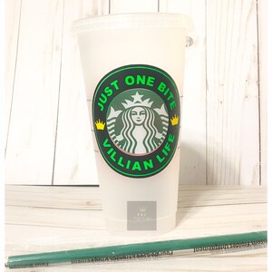Starbucks Cold Cup | Disney Villain Tumbler | Starbucks Reusable Cold Cup | Starbucks Tumbler | Birthday Gift | Bridesmaid Gift