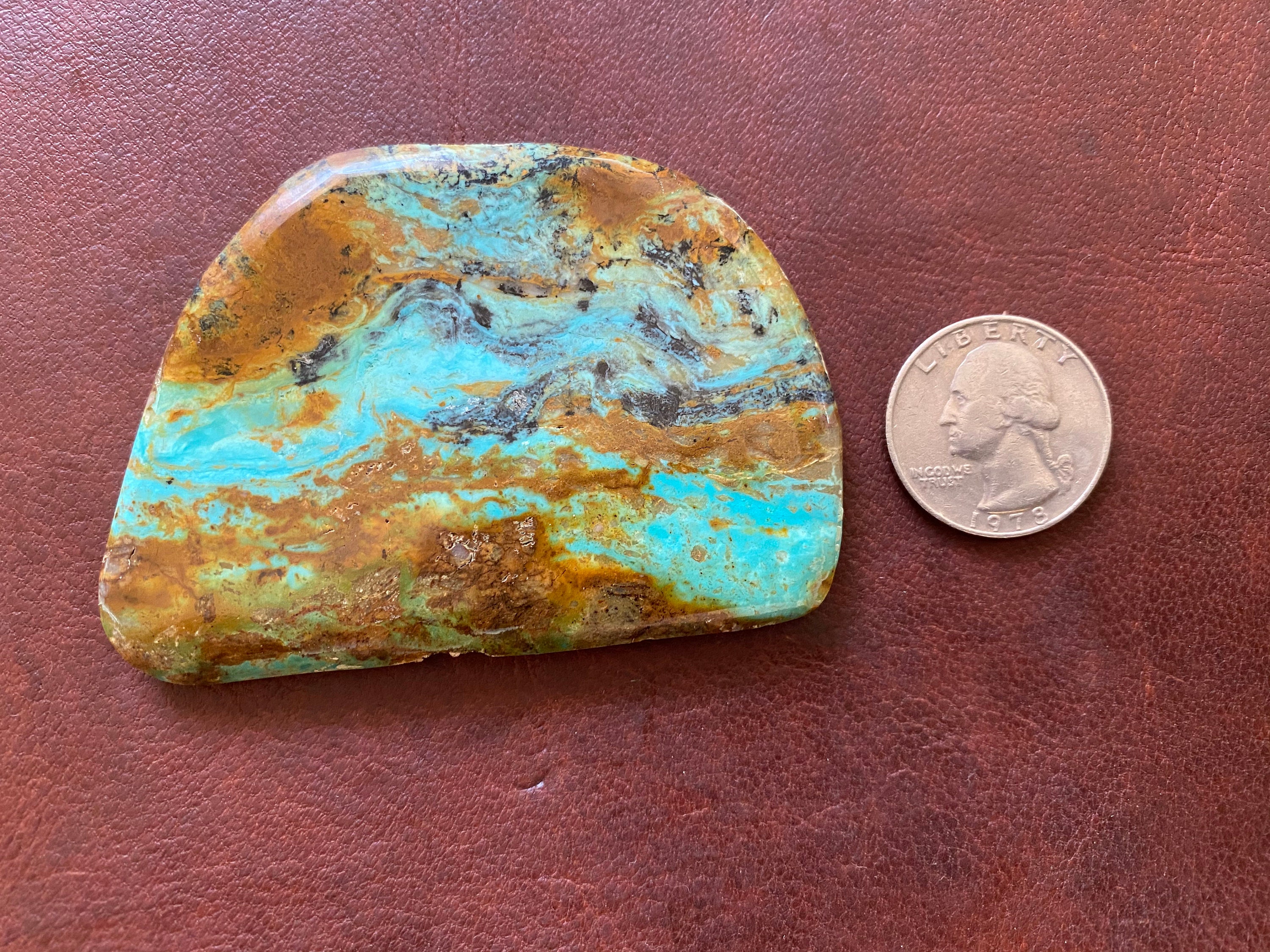 Kingman Turquoise cabochon Etsy