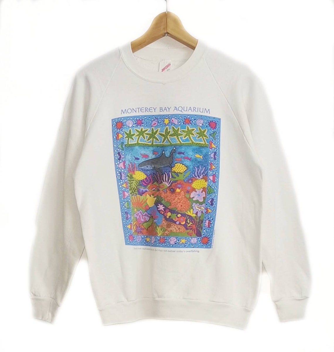 Vintage Jerzees Monterey Bay Aquarium Sweatshirts | Etsy