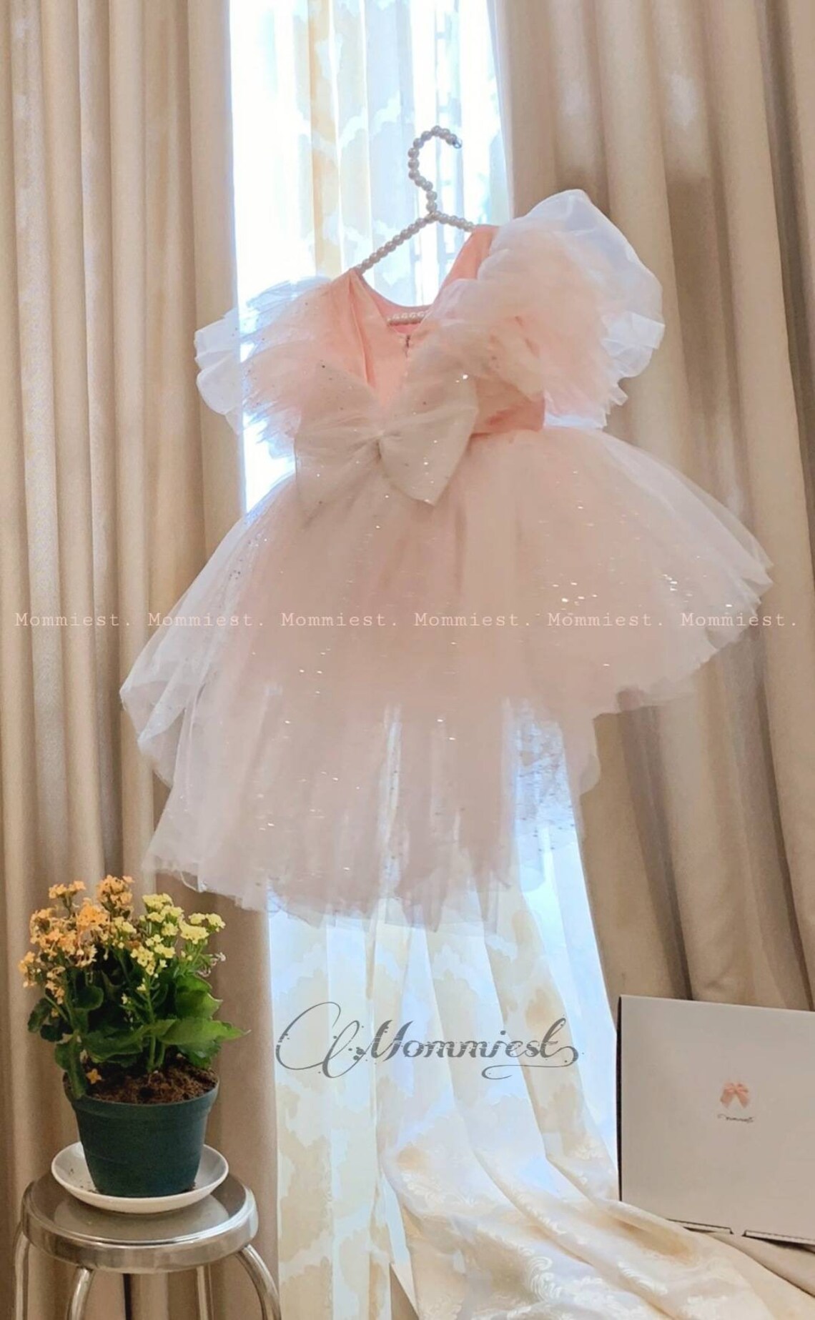 Sparkly Black Baby Girl Dress High Low Birthday Baby Dress Etsy