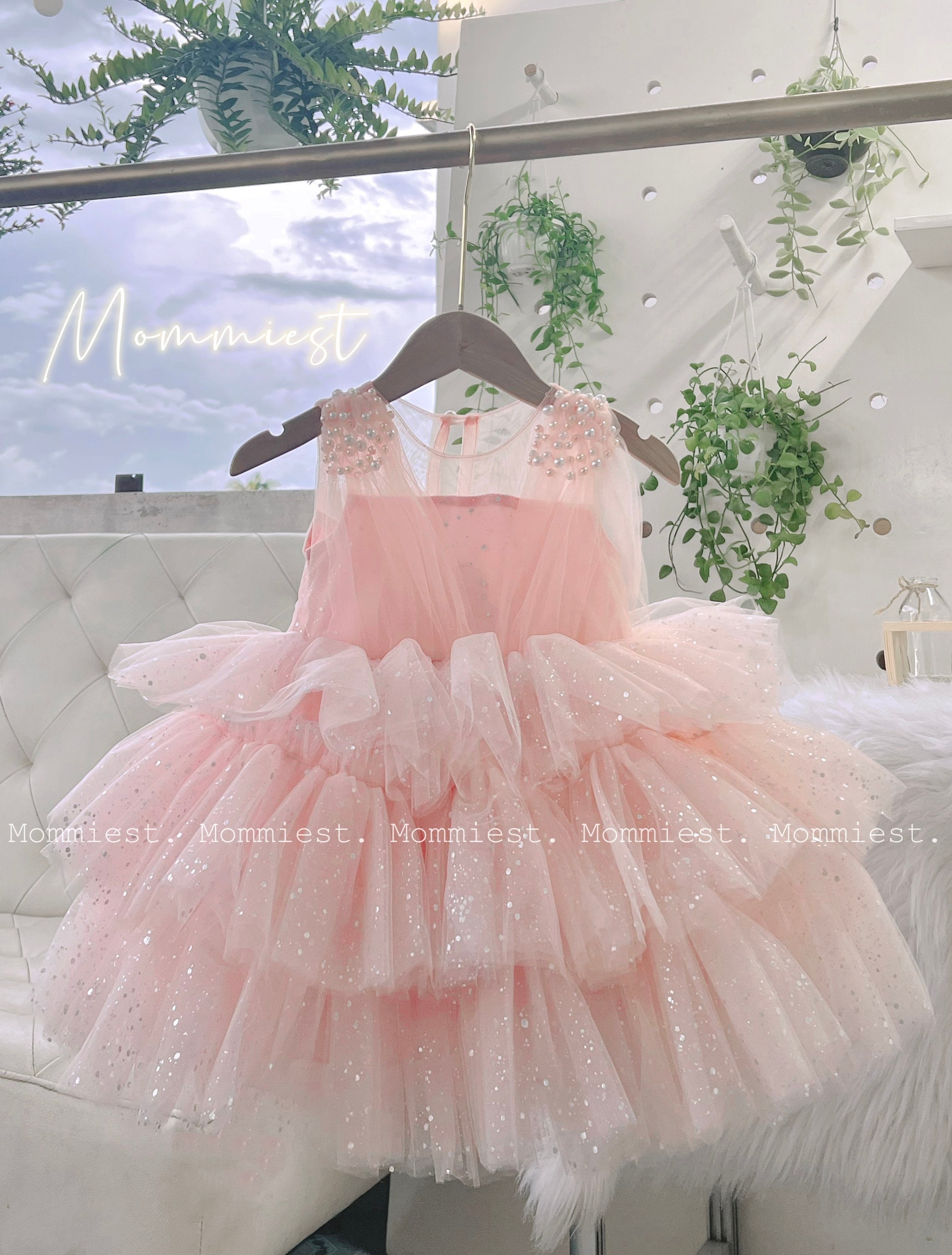strapless open back dress Sofia Couture Birthday Princess Dress
