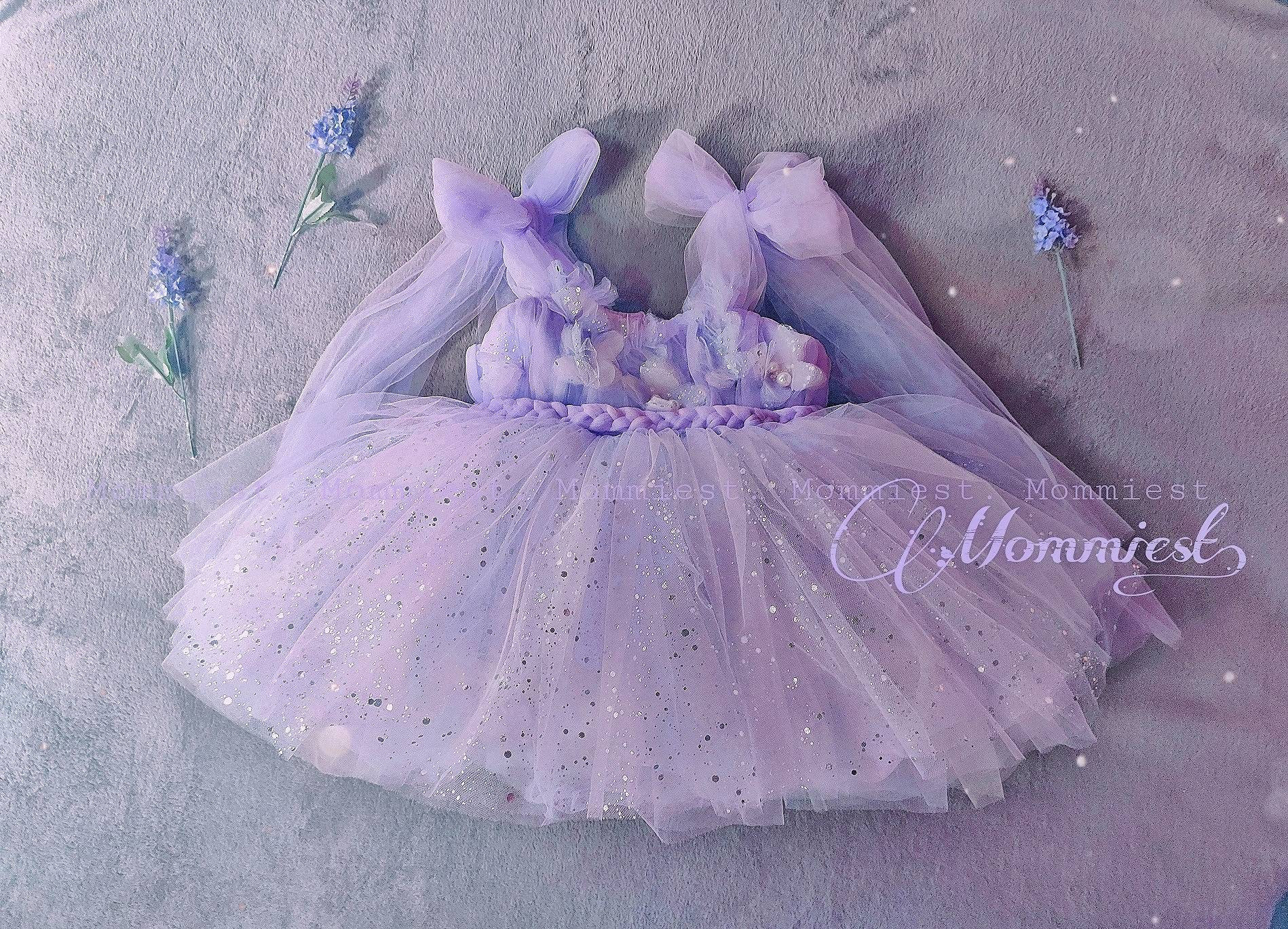 Lilac Baby Dress Etsy UK