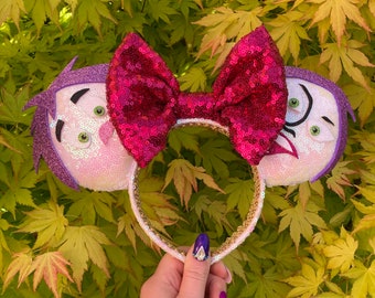 LUXURY Purple Witch Ears