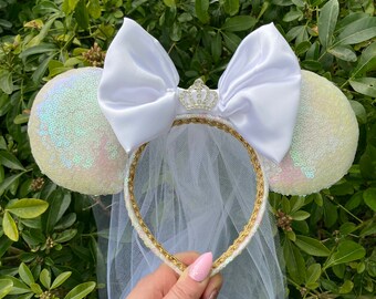 LUXURY Bride Tiara Ears