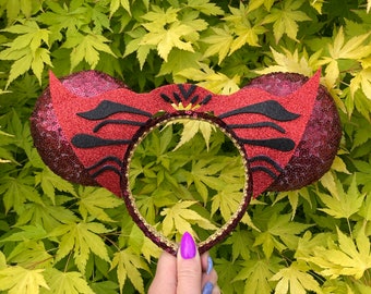 LUXURY Red Witch Ears