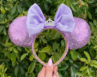 LUXURY Lilac Tiara Ears