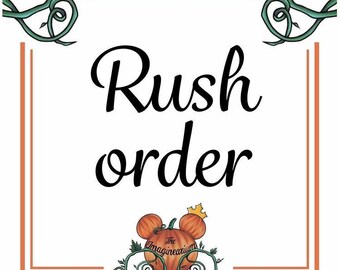 ADD ON - Rush My Order
