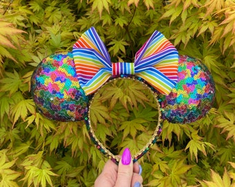 LUXURY Rainbow Ears