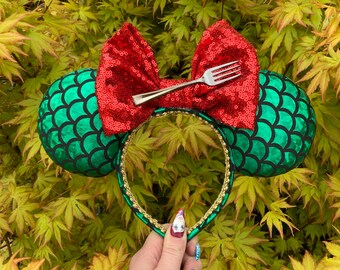 LUXURY Red Fork Ears