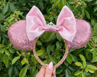 LUXURY Pink Tiara Ears