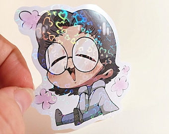 Holographic Metal Gear Otacon Stickers - HoloHeart